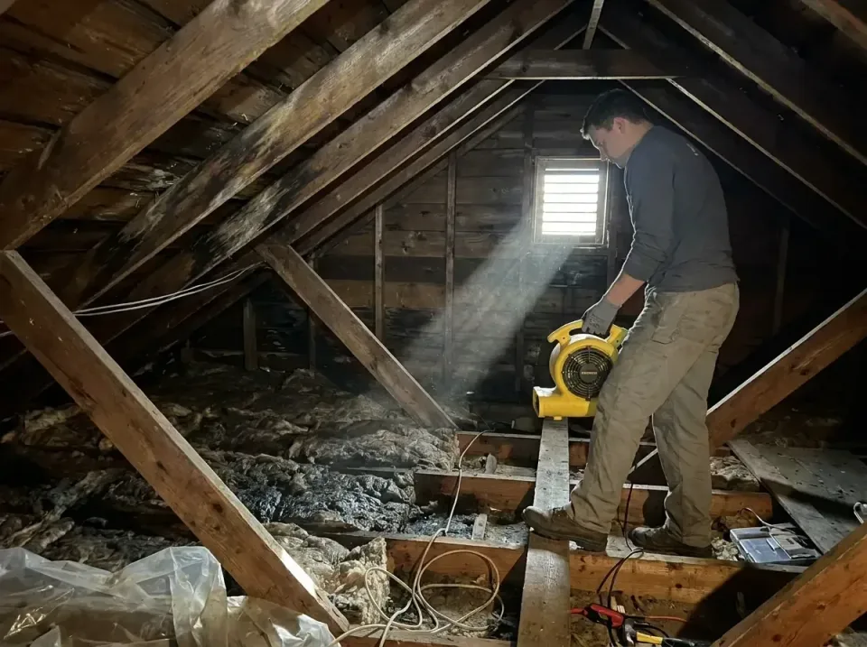 attic-water-damage-drying-proc-007 — frequently asked questions, Emergency Water Extraction & 24/7 Flood Response in Briarcl…